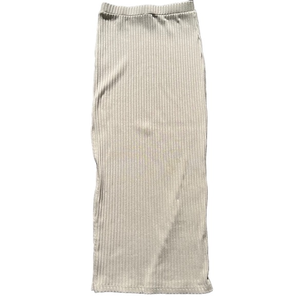 PRINCESS POLLY NUDE TWO PIECE MIDI SKIRT SET “ELLIE SET IN BEIGE” SIZE 2 - Picture 8 of 16